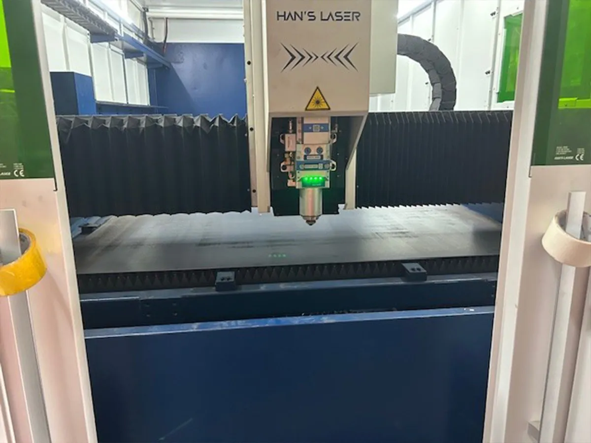 Laser cutting at Strathfieldsaye Sheet Metal